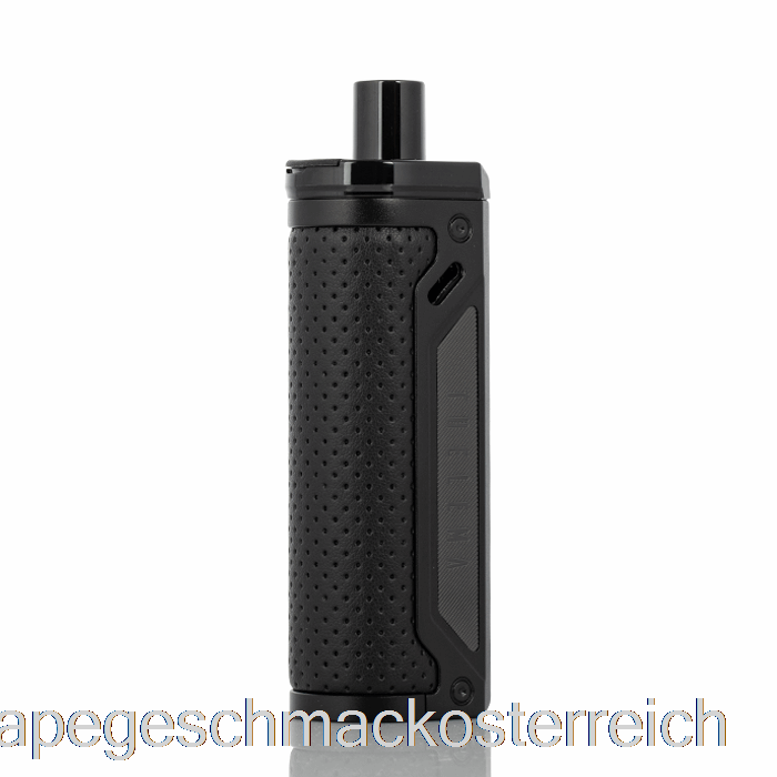 Lost Vape Thelema 80W Pod Mod Kit Schwarz / Genarbtes Leder Vape Geschmack